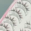 Màu Gradient Cá nhân Lông mi giả 10-12mm Có thể tái sử dụng Lông mi Wispy cho lễ hội âm nhạc sân khấu Cosplay