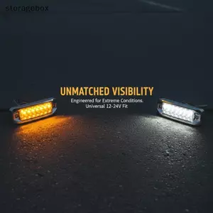 Đèn LED giải phóng mặt bằng chống nước 12V 24V Đèn báo rẽ bên cho Tru Trailer Xe tải hạng nặng An toàn Đẹp