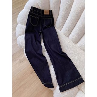 [Seckill trong thời gian có hạn] Quần jean nữ cạp cao 2026 Quần jean mùa hè mỏng phiên bản chữ a màu xanh đậm Quần ống rộng