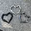 JULYHOT Carabiner Hình Trái Tim Phong Cách Retro Gothic Móc Khóa Kim Loại Dễ Dàng Kẹp Carabiner Cho Chìa Khóa Túi Bapas Treo Carabiner Clip Massivedeals