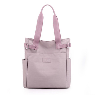 Túi tote đeo vai vải canvas đa năng thông thường phong cách Nhật Bản có sức chứa lớn