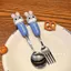 Disney Disney Judy Nick Đồng Thương Hiệu Thép Không Gỉ 304 Bộ Đồ Ăn Thìa Nĩa Súp Thìa Cơm Bàn Thìa Giá Trị Cao 6.8