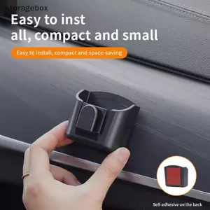 Hộp đựng chìa khóa ô tô đa chức năng Kẹp tổ chức Bảng điều khiển ô tô Hộp lưu trữ chìa khóa Ba Dính Gắn phù hợp cho chìa khóa thẻ Ra Lưu trữ Đẹp