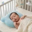 Gối đầu phẳng cho bé Phòng ngừa chống nghiêng Memory Foam Gối sơ sinh có nắp Cotton nguyên chất