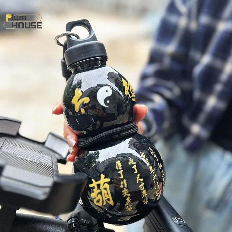 PlumHOUSE Bình Nước Hình Bầu Dung Tích Lớn 1000ML Cốc Nhẹ Di Động Ngoài Trời Cho Phòng Tập Gym Du Lịch Và Thể Thao Sử Dụng VN