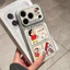 Ốp lưng iPhone Họa tiết da mạ Crayon Shin-chan họa tiết iPhone 17 16 15 14 13 12 11 Pro Max Plus Max