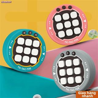 [Vận chuyển nhanh] Trò chơi bu lông ngón chân IDEANEST, Máy chơi game xếp hình cầm tay điện tử, Đồ chơi Fidget giảm căng thẳng 3 trong 1