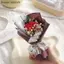 {AKIN} Bó hoa hồng Mini nhân tạo thủ công Quà tặng sinh nhật cho nữ Hoa trang trí mẹ {a}