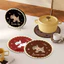 Phim hoạt hình mới Coaster Hộ gia đình Chống bỏng Cà phê cách nhiệt chịu nhiệt độ cao P