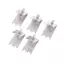 XUAN 5 Chiếc Thép Không Gỉ 304 Kệ Tủ Lạnh Hỗ Trợ Kẹp Tủ Đông Thương Mại Kệ Kẹp Braet Kệ Phần Phụ Kiện Nhà VN