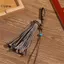 LUImo Handmade Tây Tạng sel Móc Khóa Treo Quyến Rũ Dây Tốt Luy Túi Mặt Dây Chuyền Cho Nữ DIY Phụ Kiện Quà Tặng SBS