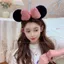 Kim Sa Lấp Lánh Nơ Lớn Đầu Nữ Disney 2025 Phong Cách Mới Dễ Thương Cao Cấp Ngọt Ngào Mặt Lớn Kẹp Tóc Nhỏ