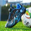 Giày bóng đá trẻ em mới thi đấu Giày khóa xoay Spike chống trượt 5JDH