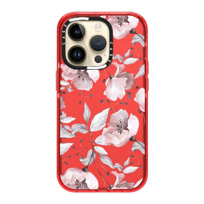 CASECASE X Hoa Hồng Cam / Đỏ / Perri Bộ Sưu Tập Kẹo Tím Màu Trong Suốt Cứng Từ Hút Tác Động Cho Apple IPhone 13 14 15 16 17Pro Max Plus Có Hộp
