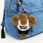 < Pluscloth > Móc khóa cơ bụng gấu sang trọng Móc khóa thú nhồi bông dễ thương Charm Gấu ngộ nghĩnh Móc khóa cho ba lô Phụ kiện túi xách Quà tặng Móc khóa gấu cơ bắp Đông Nam Á