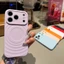 Ốp Điện Thoại Silicon Lỏng Lilac Ripple Từ Tính Cho iPhone 17 Pro Max 16 15 14 Vỏ Bảo Vệ Chống Sốc