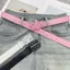 Thắt lưng chữ thiên niên kỷ Hot Girl Trang trí Quần jean thời trang Phù hợp với màu sắc Thắt lưng phong cách nữ 6.11