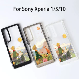 Ốp Điện Thoại Trong Suốt Cứng "Giá Nhỏ" Cho Sony Xperia 1 V VI VII VIII Xperia 5 V Xperia 10 V VI VII / Vỏ Sony Chống Sốc