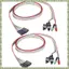 2 Vỏ Máy Tính ATX Bật Tắt Nguồn Thiết Lập Lại Cáp Công Tắc Với 2 Đèn LED Ánh Sáng Đỏ Xanh ATX Vỏ Dây Viền Trước, 65cm