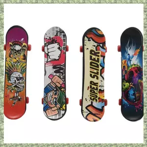 Mini 4 Gói Ngón Tay Cho Xe Tải Ván Trượt Đồ Chơi Quà Tặng Trẻ Em Quà Tặng 95mm