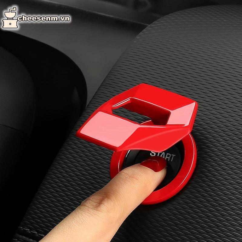 Cheenm Mới Động Cơ Ô Tô Khởi Động Dừng Nút Nút Bao Trang Trí Phụ Kiện Ô Tô Nút Nhấn Stiy Cover Nội Thất Ô Tô Kiểu Dáng VN