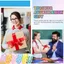 Kẹp giấy GETVOW, Kẹp giấy Jumbo tự làm chống trượt, Trang trí chắc chắn Acrylic Bookmark Đồ dùng lớp học