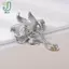Kim cương giả sáng tạo Trâm cài hoa Khăn đa năng Bule Chống lộ Bule Pha lê Corsage Trâm cài Phụ kiện nữ