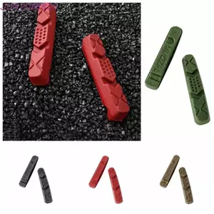 JUNYUE88US 1 Cặp Má Phanh Chữ V Xe Đạp, Má Phanh Caliper Cao Su Má Phanh Xe Đạp, Loại Ngăn Kéo Nhẹ Có Thể Thay Thế Xe Đạp Khối Phanh Xe Đạp Gấp Đường Bộ