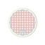 đế lót ly thấm hút nước thảm lót cốc diatomite kẻ caro macaron cách nhiệt chống trượt bàn học làm việc văn phòng có4màu 10cm