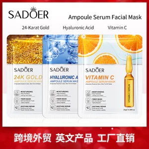 Full Ampoule Hua Mask SADOER Hyaluronic Dưỡng ẩm 26.5.22