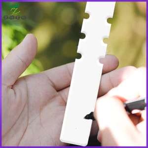 200 Chiếc Cây Trong Nhà Thẻ Sân Vườn Cho Ngoài Trời Treo Nhãn 21.00X2.00X0.10CM Trắng PVC zhenghtr