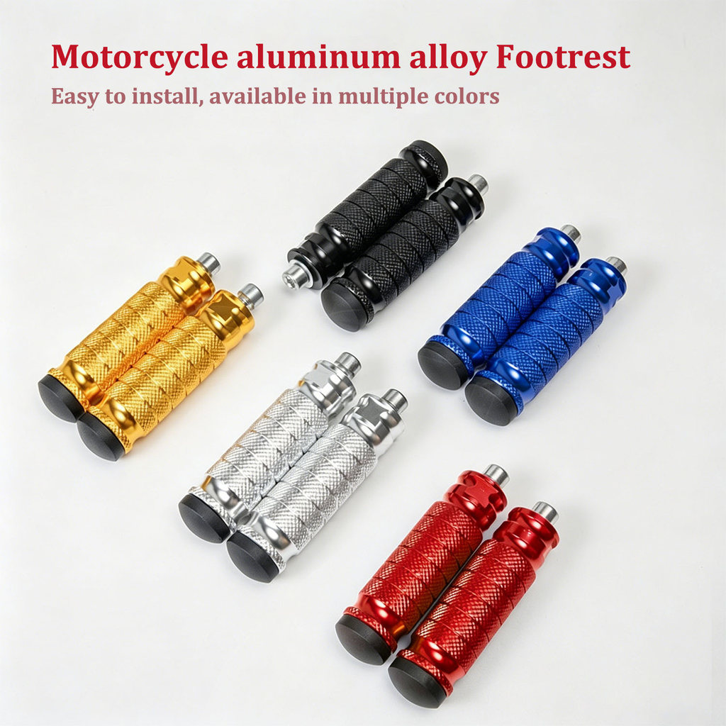 Chỗ Để Chân Trước 1 Đôi Đa Năng CNC Chốt Bàn Đạp Thay Thế Hợp Kim Nhôm Xe Máy Bàn Đạp Nhỏ Và Bàn Đạp Hình Trụ Nhỏ