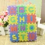 < Pluscloth > 36 Cái / bộ Trẻ Em Mới Lạ Bảng Chữ Cái Số EVA Bọt Xếp Hình Thảm Học Tập Đồ Chơi