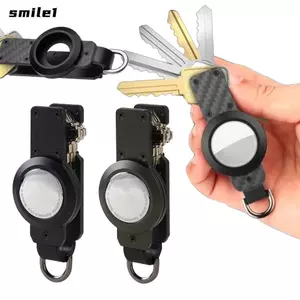 Hộp đựng chìa khóa SMILE, Hộp đựng chìa khóa nhỏ gọn bằng kim loại, Hộp đựng chìa khóa hợp kim nhôm tối giản 2-5 phím cho