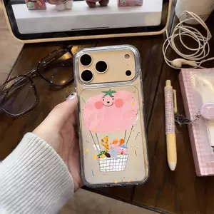 Bóng bay nhiệt Đối với iPhone 1715 Case 16P Mới 1413 Mềm 12 Jane Big Hole