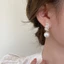 Mới Tinh Tế Ngọc Trai Zircon Bông Tai Nữ Siêu Cổ Tích Tính Khí Niche Thiết Kế Bông Tai Nhẹ Sang Trọng Bông Tai VRQ5