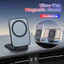 MAGNETIC XE ĐIỆN THOẠI MOUNT Siêu Mỏng Có Thể Gập Lại Góc Có Thể Điều Chỉnh Hấp Thụ Từ Tính Mạnh Giá Đỡ Định Vị Ổn Định Giá Đỡ Điện Thoại Xe Đa Năng Phụ Kiện Nội Thất