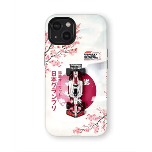 Xe đua f1 Nhật Bản Thích hợp cho iPhone 17ProMax 16Pro 15 11 12 13 14 xs XR 17Air Vỏ bảo vệ hai lớp chống sốc Vỏ điện thoại