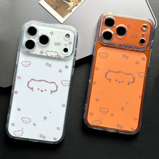 Hình ảnh chú chó lông xoăn ỐP đIệN ThoạI Cho IPhone 17 15 14 13 12 11 Promax, XR XS MAX 16PRO 16 Plus ốP Silicon TPU MềM