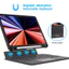 Bao Da Bàn Phím Wiwu Mag Touch iPad - Hít Từ Tính Tháo Rời, Đèn Nền 7 Màu, Cao Cấp Cho iPad 10.2 - 13 Inch