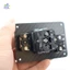 Bảng điều khiển công tắc đánh lửa LED 12V - Nút nhấn khởi động động cơ bằng sợi Carbon cho xe đua