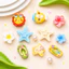 Set Charm 12 Chi Tiết Biển Mùa Hè Cá Vàng Sao Biển Hoa Sứ Dép Resin DIY Kawaii Pastel Cute Tropical 🌊⭐🐠🌺