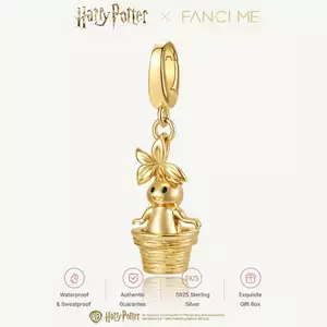Harry Potter x FANCIME Mandrake Bạc Charm