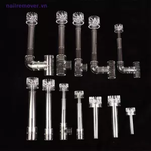 1 Bộ DIY Trong Suốt Bể Cá Skimmer Acrylic Lily Quay Dòng Chảy Ra Nước Thực Vật Bể Lọc Vệ Sinh Phụ Kiện Bể Cá MỚI
