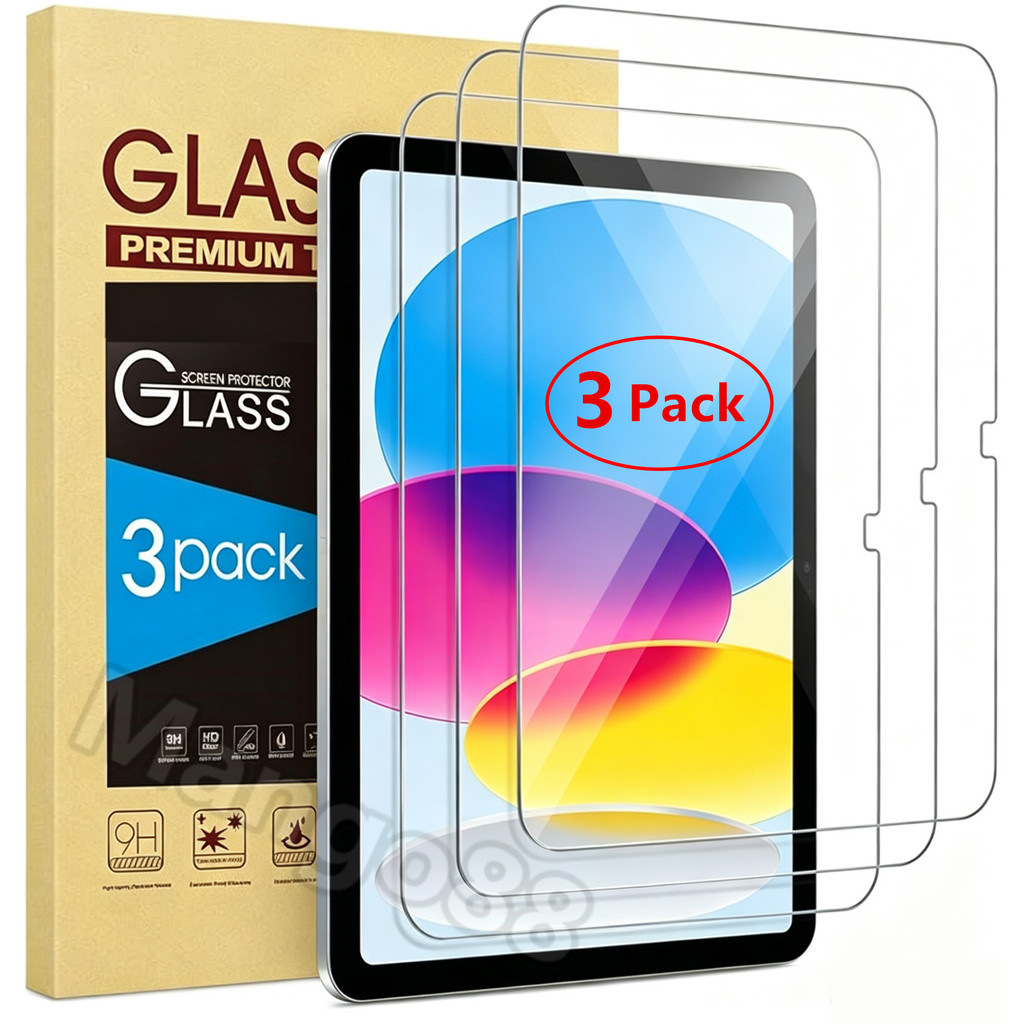 3 Gói Bảo Vệ Màn Hình Cho Samsung tab A11 8.7inch 2025 X130 A11 + / Plus 11 A9 X110 A9 + X210 A 8.0 2019 T290 T220 A8 10.5 S6 Lite 10.1 T510 Kính Cường Lực Siêu Nhạy Cảm