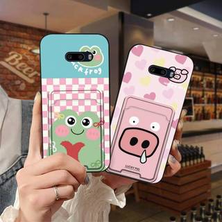 Ốp Điện Thoại Bền Chống Bụi Cho LG G8X Tay Thẻ Khe Cắm Thẻ Vỏ Mềm Thiết Kế Thời Trang Chống Bụi Bẩn Bọc Toàn Bộ Graffiti Chống Va Đập Ốp Lưng Hoạt Hình Túi Đựng Thẻ Dễ Thương Bảo Vệ TPU