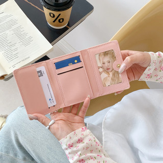 Phim Hoạt Hình Mèo In Hoa Đựng Thẻ Ví Nữ Nhiều Khe Thẻ Tín Dụng Photocard & ID Hình Ví Bảo Quản