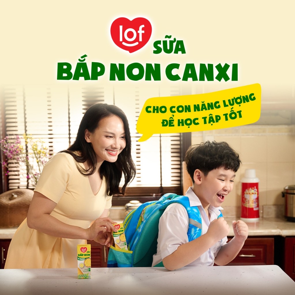[Livestream KOL] Sữa bắp non canxi LOF thùng 24 hộp x 180ml