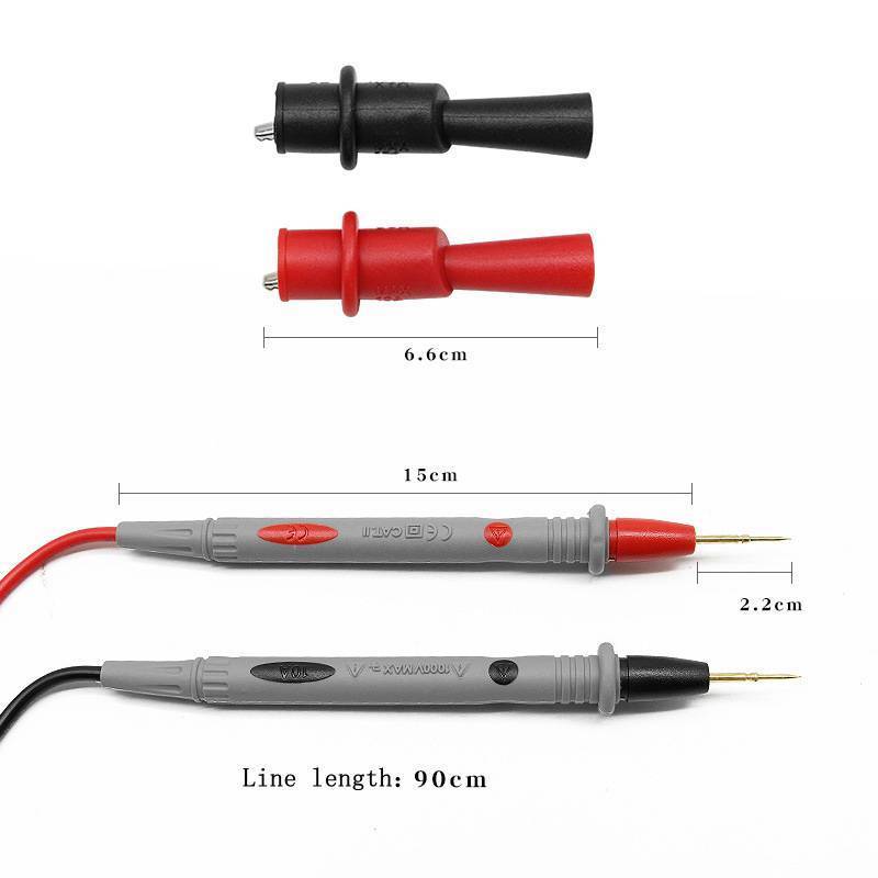 AN.MART Multimeter Test Leads Probe Đo Pin Đầu Kim Kỹ Thuật Số Multi Meter Test VN