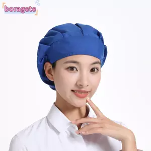 Mũ làm việc BORAGETE, Mũ đầu bếp phục vụ ăn uống có thể điều chỉnh thoáng khí, Bán chạy Dầu và Mũ nấu ăn chống bụi rắn chống bụi Dụng cụ nấu ăn nhà bếp